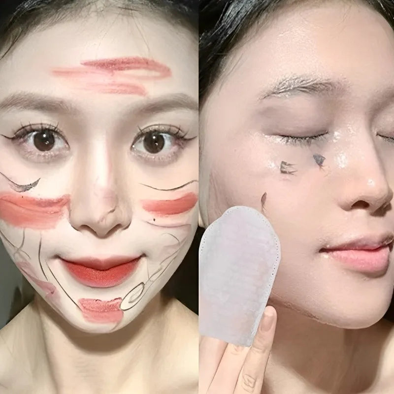 240/120pcs U-Shaped Cotton Pads For Face Makeup Removal Soft Makeup Cotton Pads Face And Nails For Removing Makeup Remover Tools