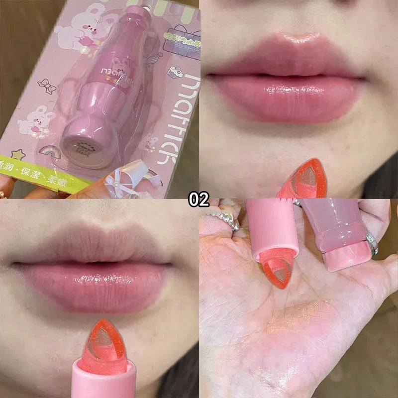 Herorange Lip Balm: Elegant and Moisturizing, Deeply Hydrating, Prevents Chapped Lips, a Must-Have for Autumn and Winter, Improves Lip Lines, Tinted Version, Naturally Enhances Makeup, Perfect for Daily Use and Commuting.