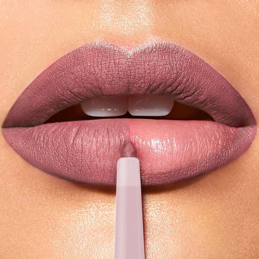 1PC Nude Brown Red Lip Liner Pencil Outline Contour Pink Lip Tint Korean Makeup Waterproof Matte Lipstick Crayon Pen lip Balm