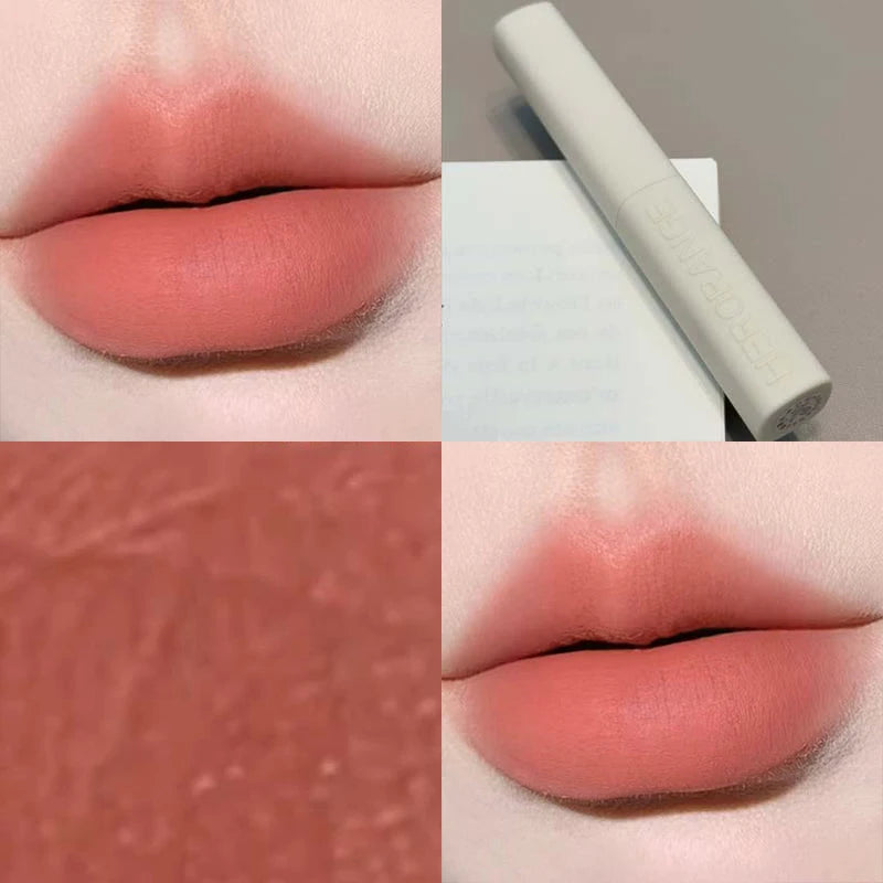 Low Saturation Matte Lipstick Cream Velvet Not Easy To Fade Lipstick Nude Matte Red Lip Gloss Waterproof Lasting Lip Tint Makeup