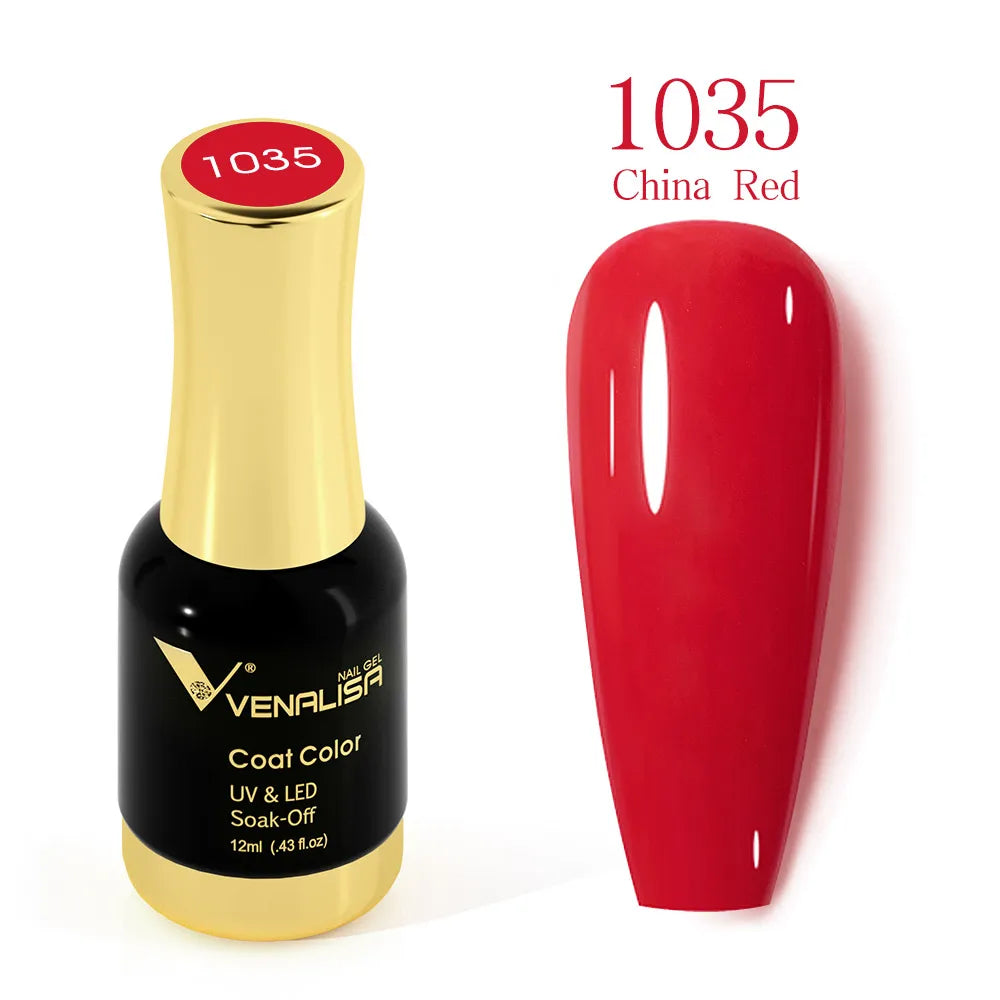 #1004 VENALISA Nail Gel Polish Hema TPO Free Semi Permanent Jelly Nude Pink Color Soak Off UV LED Ultra Diamond Varnish 12ml
