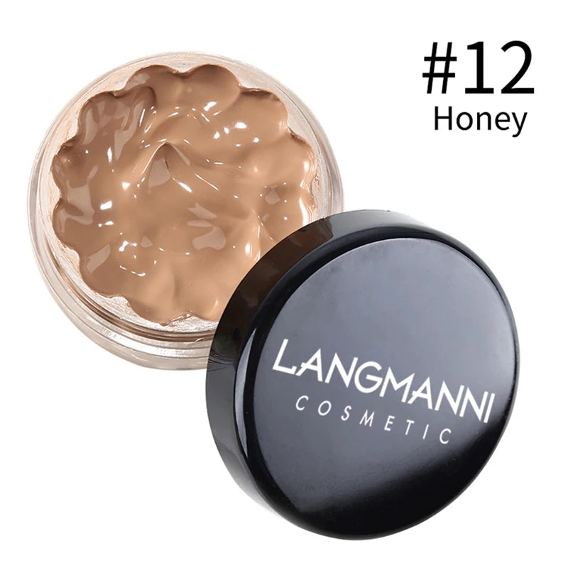 Langmanni concealer Repairing Cream Moisturizing and brightening skin tone lasting and hard to take off makeup concealer Primer