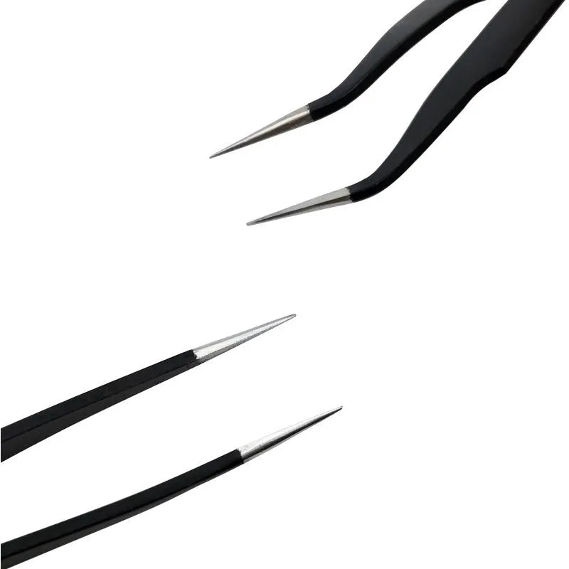 New Tweezers for False Eyelashes Fiber Tip Lash Tweezers Eyelash Extension Fiber Tip Lash Tweezers for Eyelashes JMNZ01