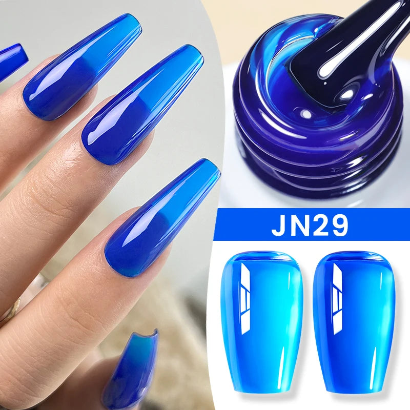BORN PRETTY Metal 10ml Watercolor Nail Polish Air Dry Marble Nail Polish Gradient Ink for Painting Manicure DIY at Home