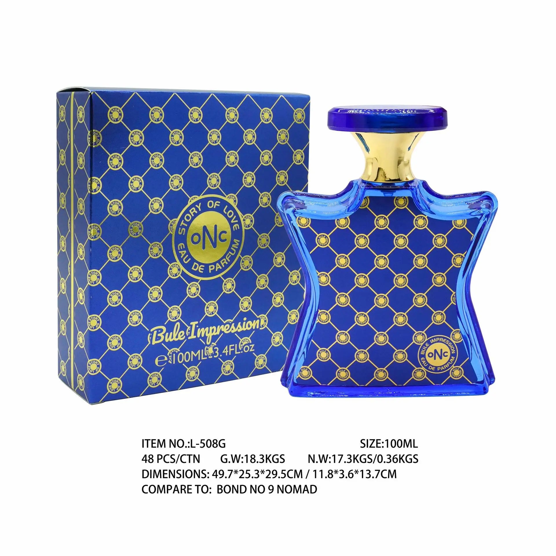 Neutral perfume at No. 9 Chinatown, elegant fragrance of male and female flowers, neutral eau de toilette, lasting fragrance
