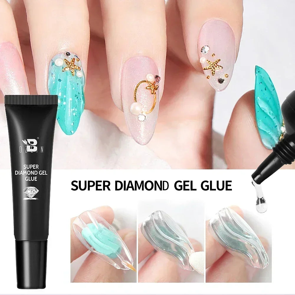 AWStorG 7.5ML Golden Gradient Cat Eye Magnetic Gel Sparkling Glitter Nail Polish Semi Permanent UV Nail Art No Need Base Color