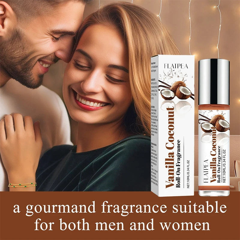 Christmas Perfume Chocolate Marshmallow Coconut Sweet Scent Long-lasting Fragrance Fresh Charming Dating Roll-on Eau De Toilette