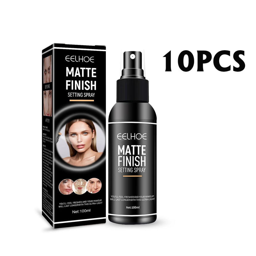 EELHOE Matte Makeup Setting Spray Oil Control Long-lasting Waterproof Refreshing Non-sticky Lock Matte Finish Setting Spray