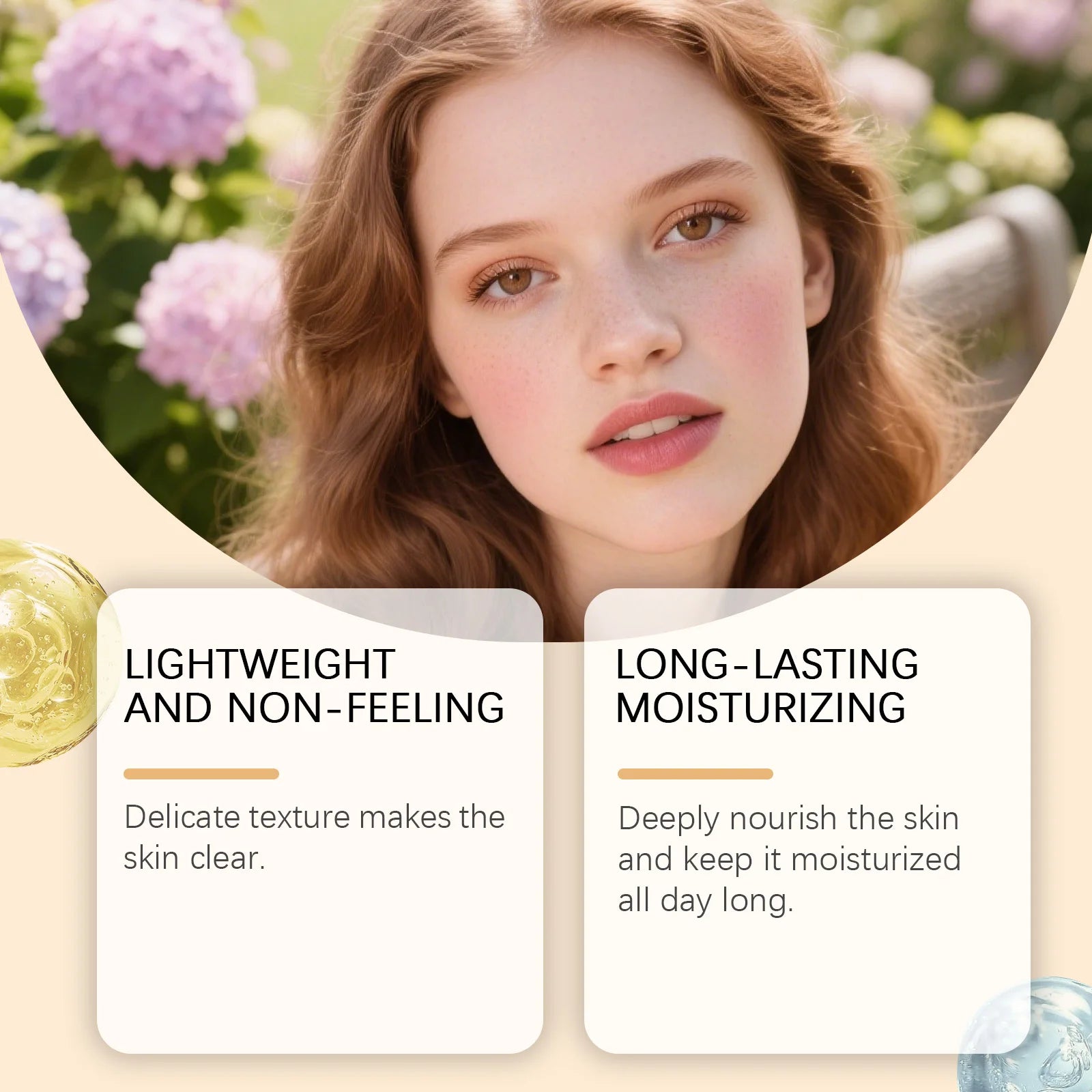 Facial Liquid Foundation Oil Control Waterproof High Coverage Moisturizing Lasting Hold Blemish Cover Base Foundation Cream