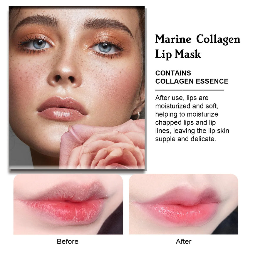 Hoygi 10pcs Aloe Exfoliating Lip Mask Plumping Moisturizing Repairing Smooth Lip Remove Cuticle Dead Skin Gloss Plumper Lip Mask
