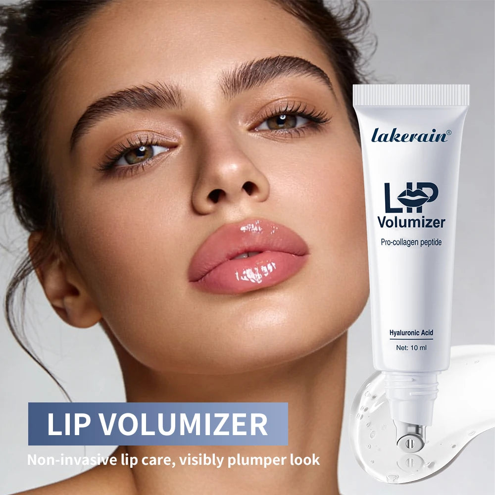 Lip Plumper gloss Lip Volumizer Deep Hydration Nourishing Moisture Smooth Non Sticky Fragrance Free Easy To Apply Lip Care
