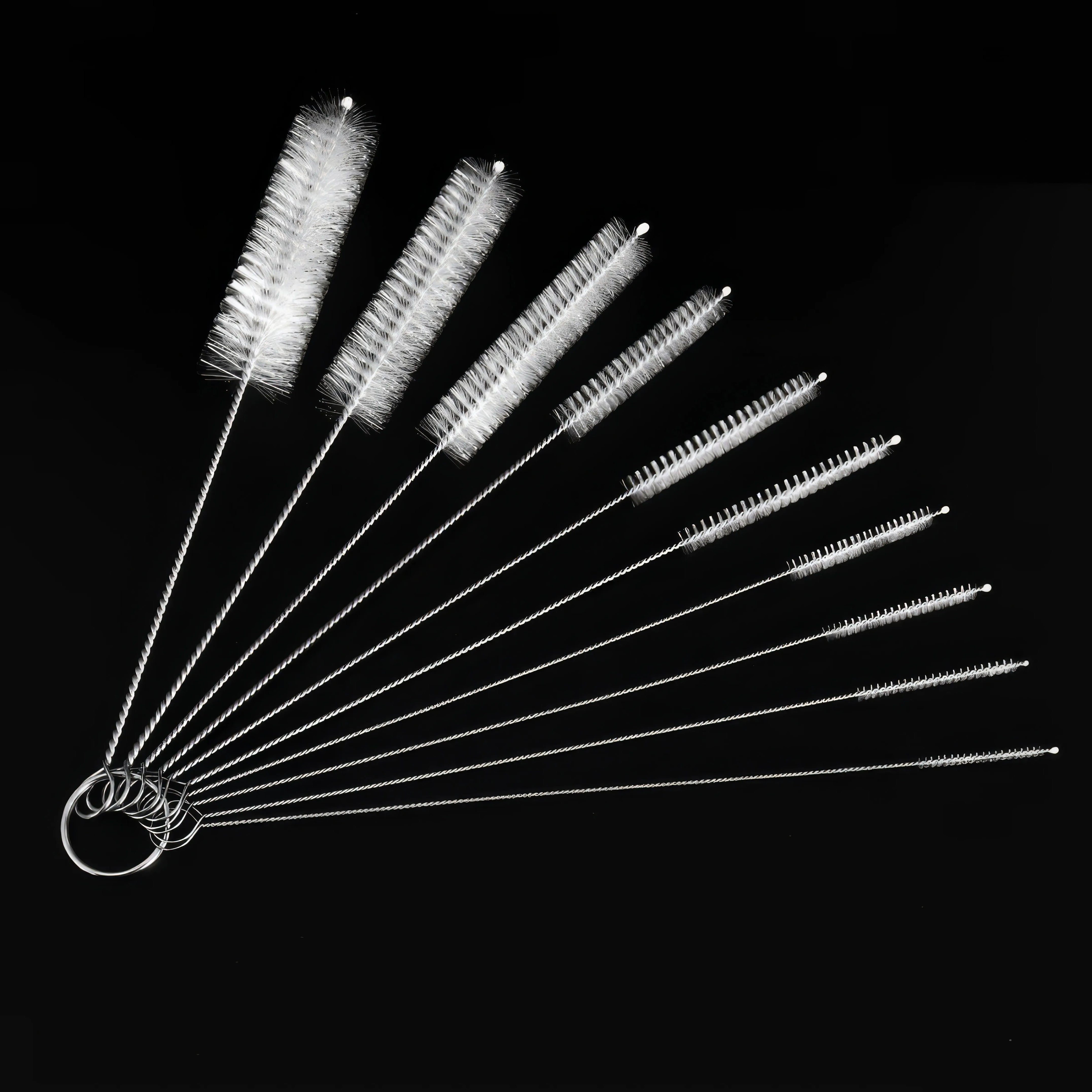 1/2 Set of Straw Cleaning Brushes, Sturdy and Durable, Non Shedding, Portable, Suitable for Water Bottles and Crevices