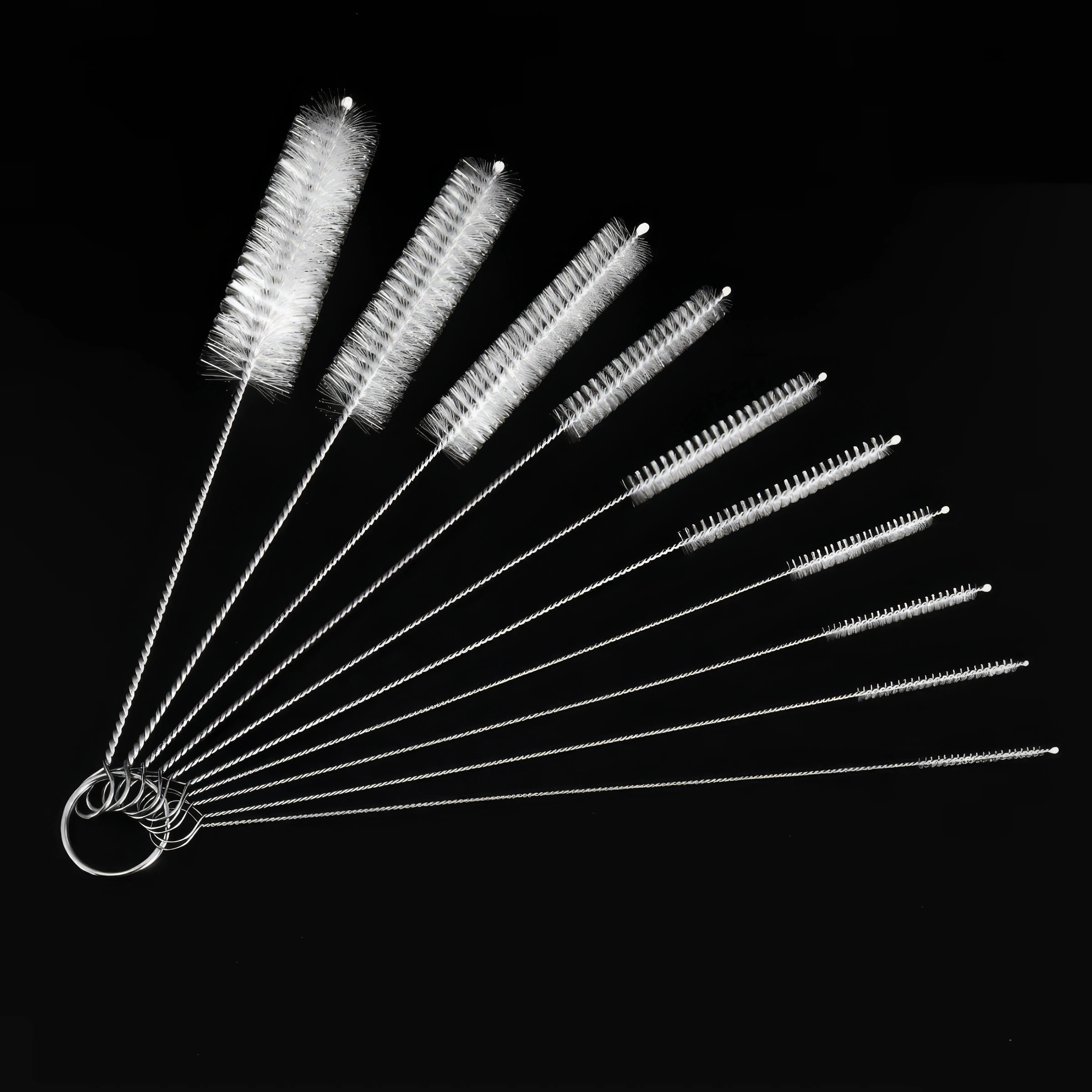 1/2 Set of Straw Cleaning Brushes, Sturdy and Durable, Non Shedding, Portable, Suitable for Water Bottles and Crevices