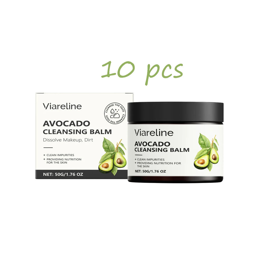 Viareline Makeup Remove Balm Gentle Cleaning Pore Dirts Moisturizing No-sticky Refreshing Enhance Smoothness Face Makeup Remover