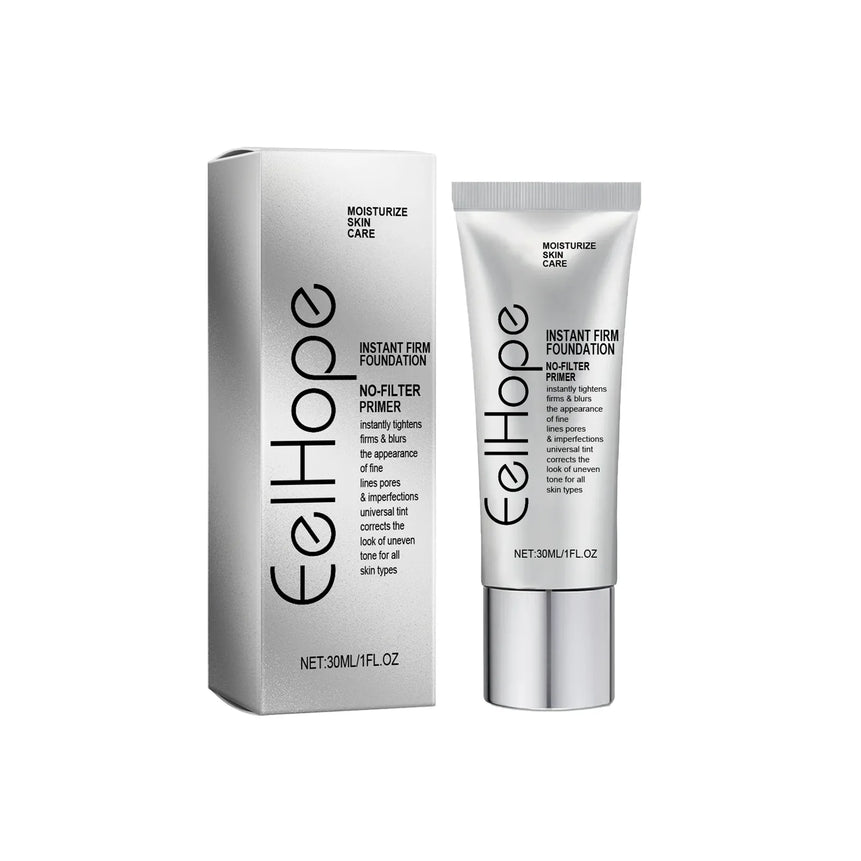 Eelhope Face Foundation Cream Fading Lines Cover Skin Defect Mositurize Nourish Easy Makeup Natural Look Facial Liquid Concealer