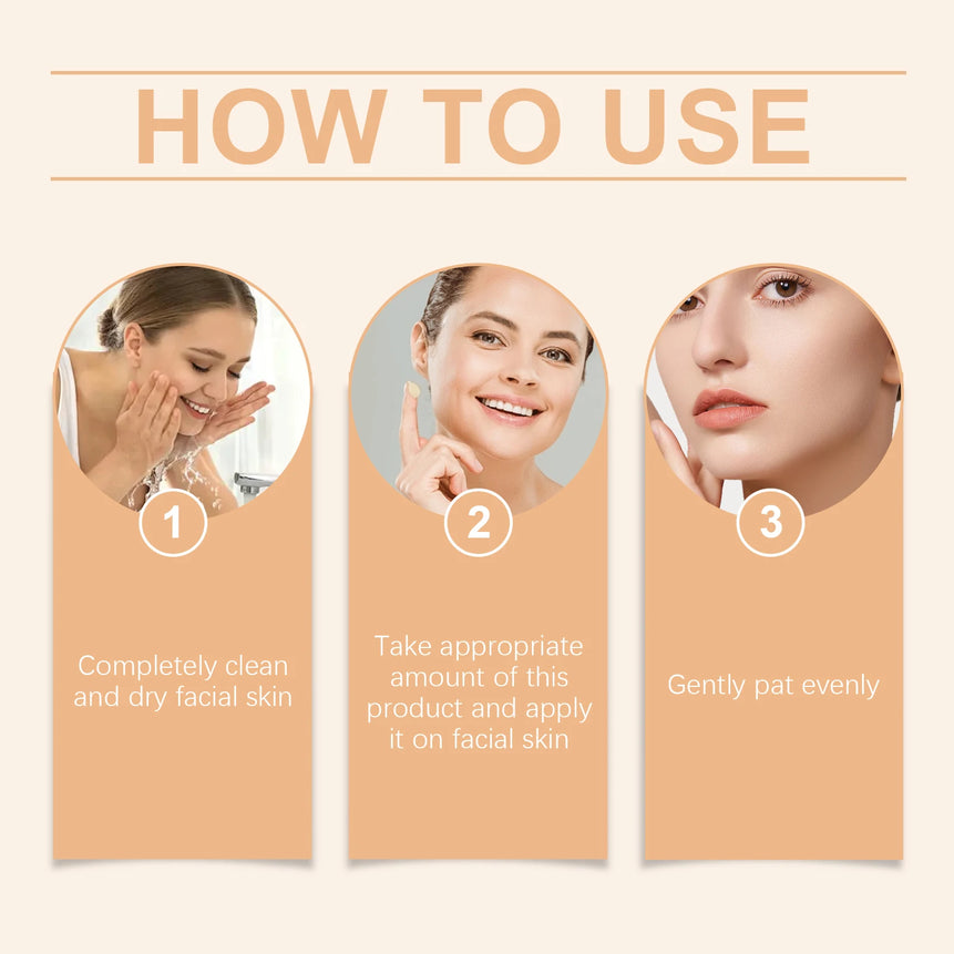 EELHOPE Face Makeup Foundation Natural Lightweight Texture Perfect Coverage Glowing Skin Tone Moisturizing Face Foundation Cream