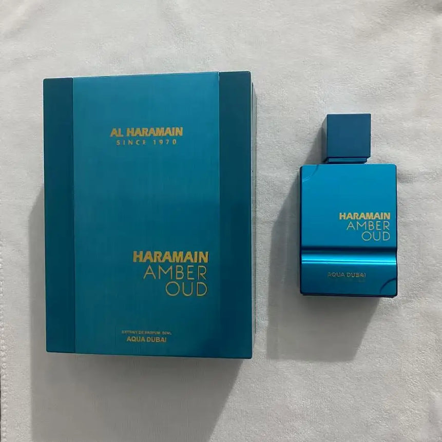 Al Haramain Amber Oud Aqua Dubai Unisex Extrait De Parfum Long Lasting Fresh Fragrance