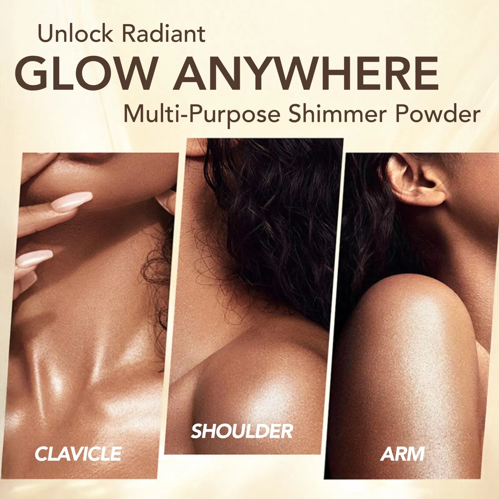 Ocheal 30ml Fragrance Shimmer Glitter Spray Shining Brightly Highlighter Powder Spray Long Lasting Body Hair Hand Neck Clothes