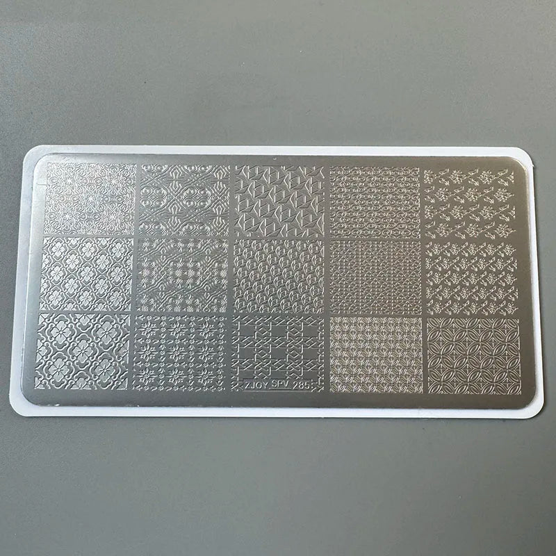 XMQ STAMPING NAIL PLATES FLOWERS TEMPLATES TOOLS