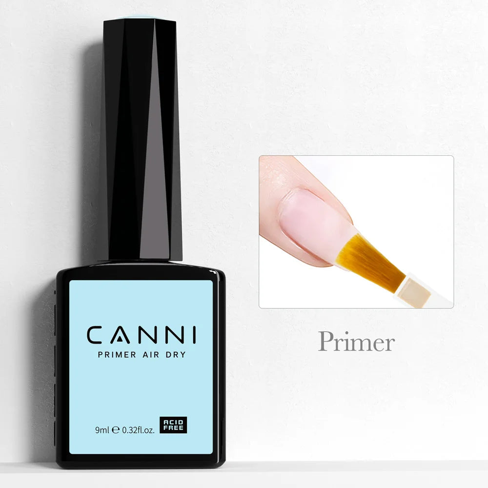 CANNI 9ml Nail Gel Polish HEMA TPO FREE Transparent Jelly Color Nude Pink French SoakOff UV LED Varnish Lacquer Milky White DIY