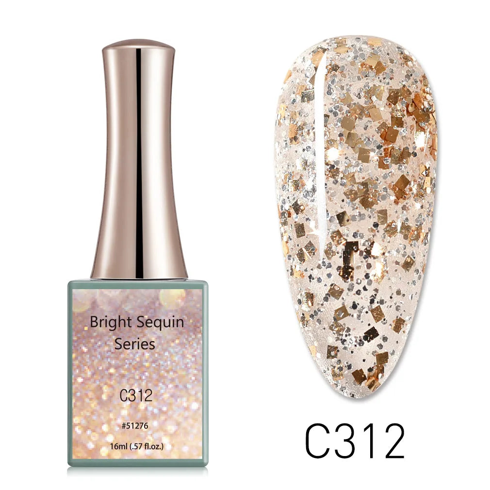 Canni Jelly Pink Nail Gel Polish French Nail Nude Color Gel Varnish Long Wear Diamond No Wipe TopCoat Nail Manicure Nail Lacquer