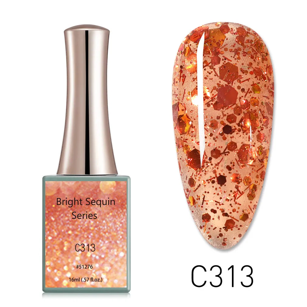 Canni Jelly Pink Nail Gel Polish French Nail Nude Color Gel Varnish Long Wear Diamond No Wipe TopCoat Nail Manicure Nail Lacquer