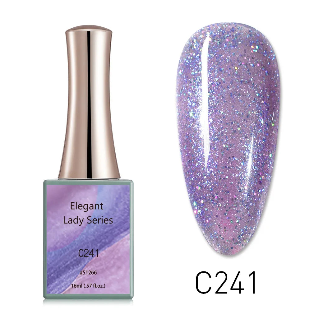 Canni Jelly Pink Nail Gel Polish French Nail Nude Color Gel Varnish Long Wear Diamond No Wipe TopCoat Nail Manicure Nail Lacquer