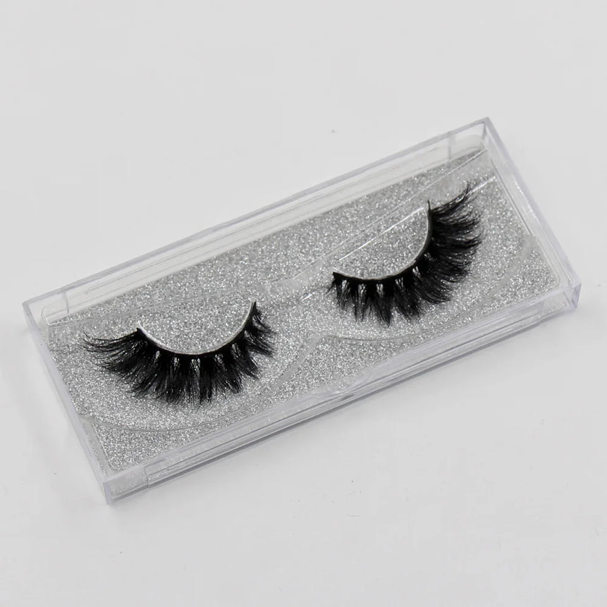 LEHUAMAO 3D Mink Lashes Makeup Eyelashes Fluffy Natural long fake lashes Full stripe reusable False Eyelash Extension 1 Pair