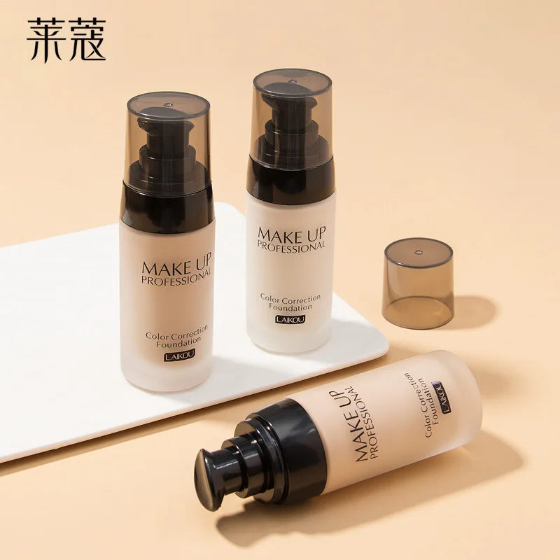 LAIKOU 40g Liquid Foundation | BB Cream, Concealer, Moisturizing, Oil-Control, Whitening, Waterproof Face Makeup Base