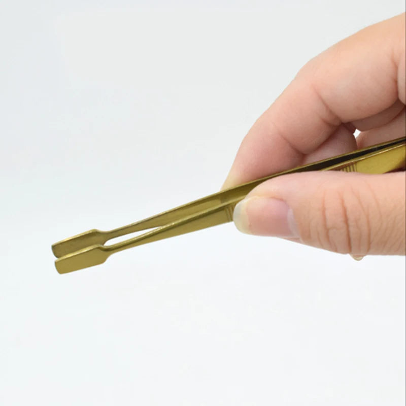 Eyelash Tweezers Lash Extension Supplies Makeup Tools Stainless Steel Professional Tweezers Eyelash Extension Eyebrow Tweezers