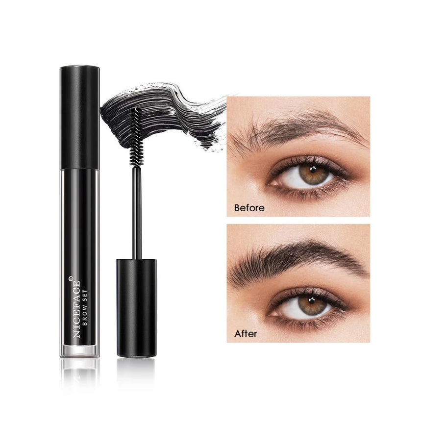 NICEFACE Eyebrow Styling Gel Waterproof Transparent Eyebrow Wax Set Brow Gel For Eyebrow Long-lasting Makeup Eyebrow Sculpt Soap