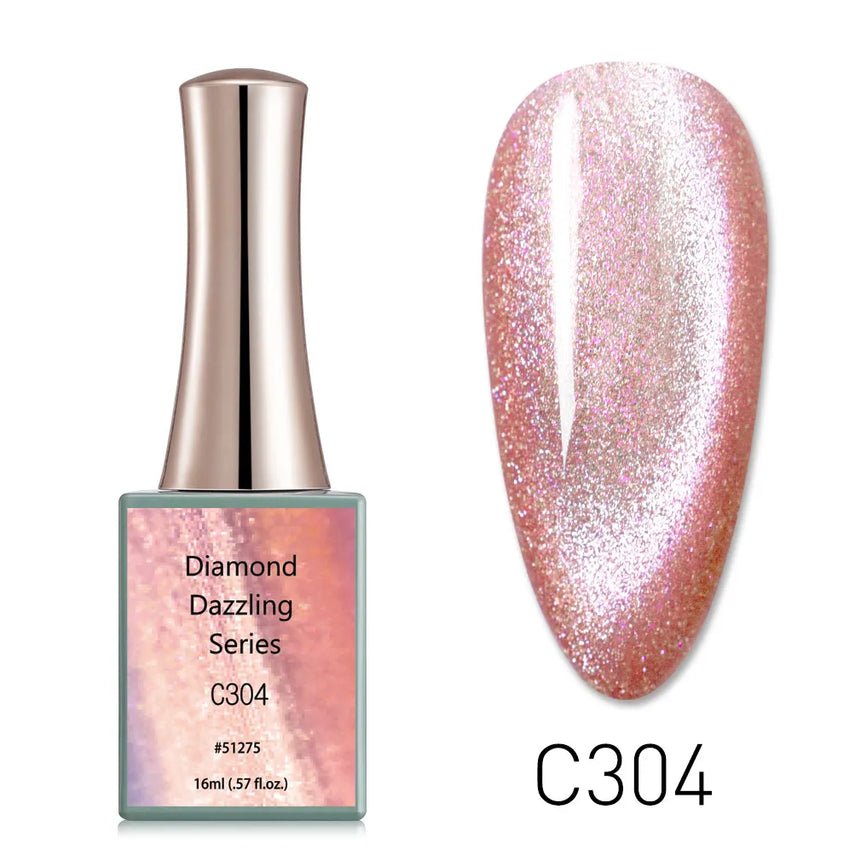 Canni Jelly Pink Nail Gel Polish French Nail Nude Color Gel Varnish Long Wear Diamond No Wipe TopCoat Nail Manicure Nail Lacquer