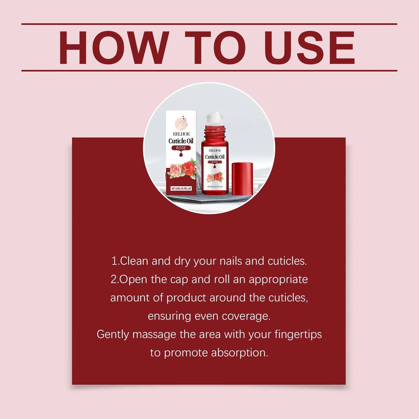 Nail Care Damaged Area Multi-Flavor Cuticle Oil Strengthens Moisturizes Nails Daily Gentle Portable Shine Smooth Care Oil