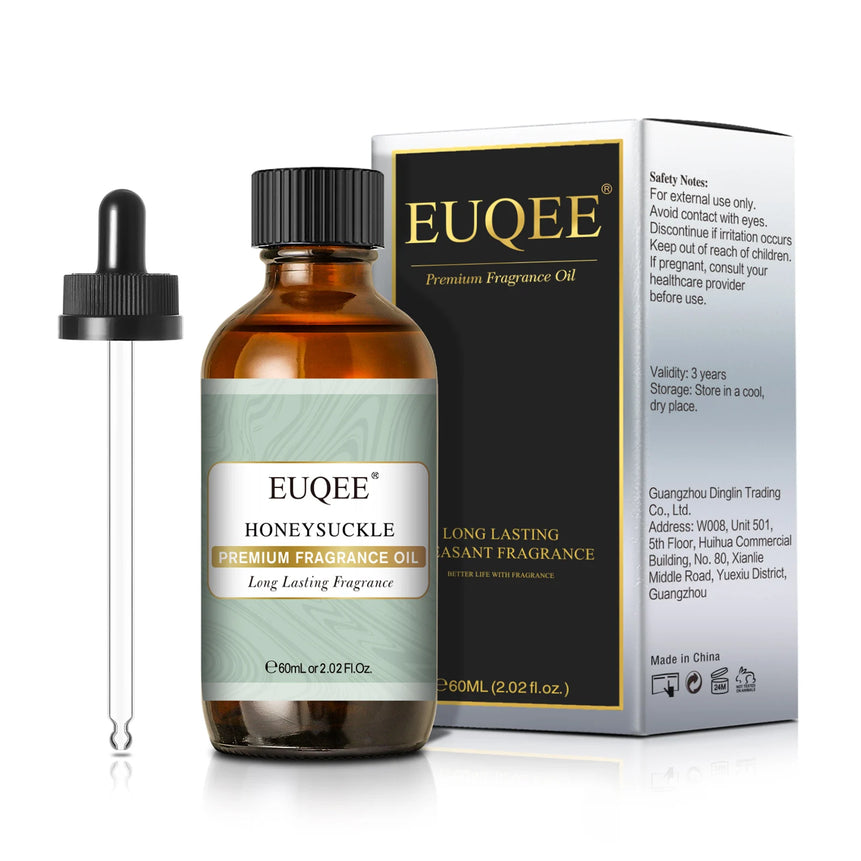EUQEE Aromatic Essential Oil Coconut Lilac Freesia Leather Strawberry Mango Watermelon Green Tea Fragrance Oil for Men and Women