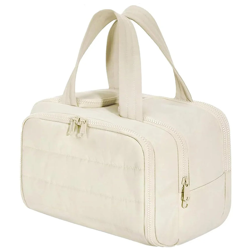 Large Capacity Cosmetic Bag Female Travel Wash Handbag Bathroom Partition Shower Makeup Pouch Waterproof Toiletries Organizer
