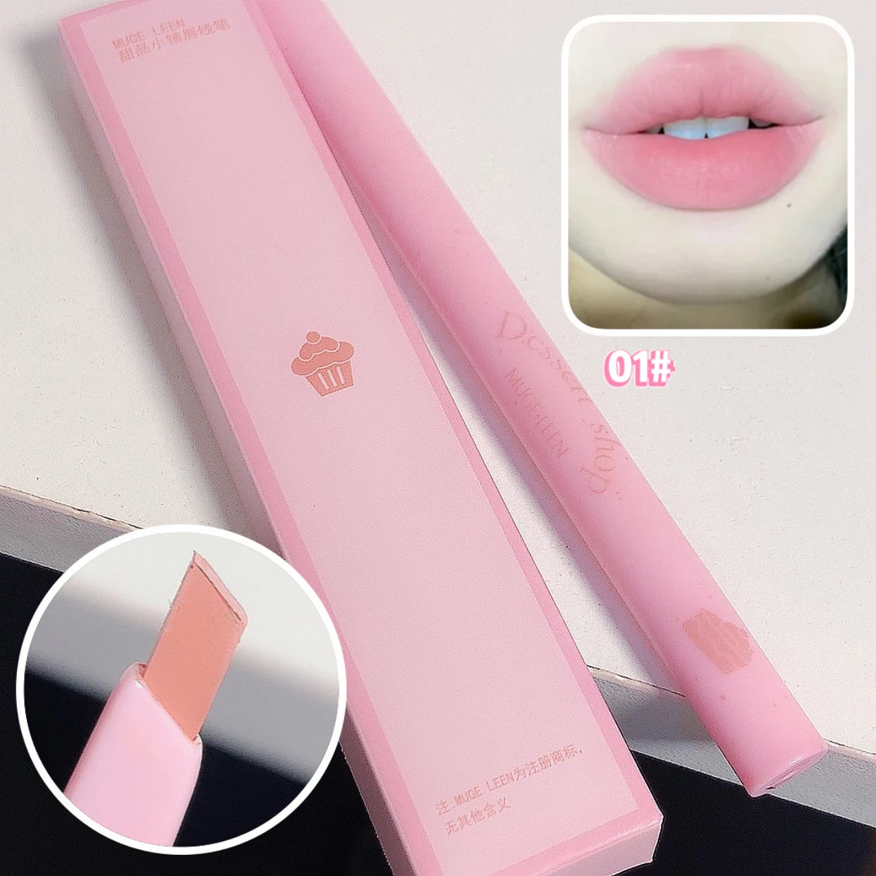 New Slim Lip Liner Long Lasting High Pigments Waterproof Lady Charming Lip Liner Contour Makeup Lipstick Tools FLORTTE