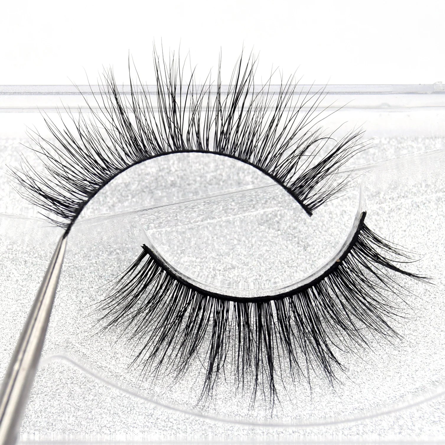 Visofree Eyelashes 3D Mink Lashes Soft Natural Handmade Cruelty Free Mink Eyelashes Lightweight  Full Strip Cilios Posticos D23