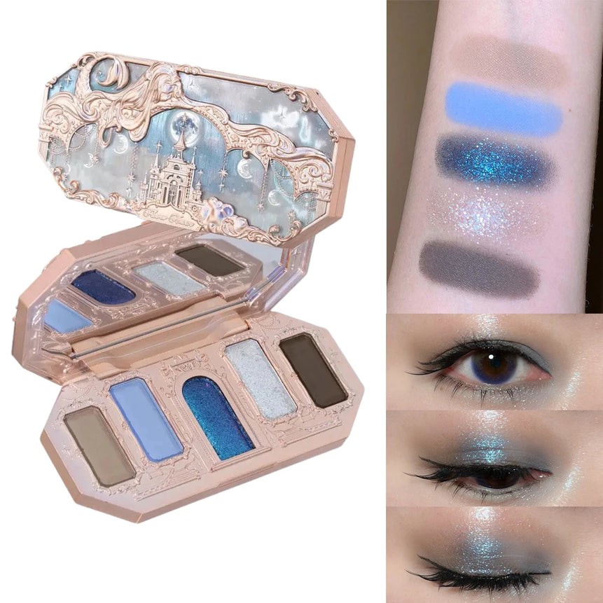 Flower Knows 2026 Bunny Garden Makeup Palette Cute Rabbit Themed Eyeshadow Blush Highlight All In One Cosmetic Collection