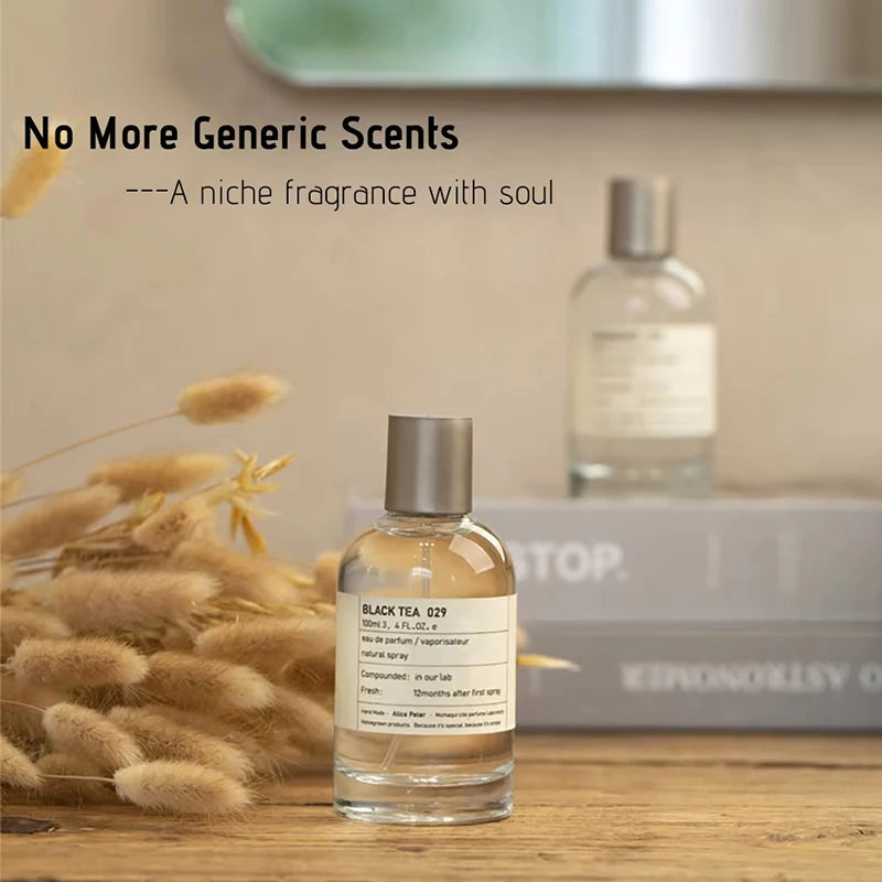 100ML Unisex Perfume Sandalwood Fresh Fragrance Eau De Toilette Classic Fruity Notes Women Man Parfum Bergamot Body Spray