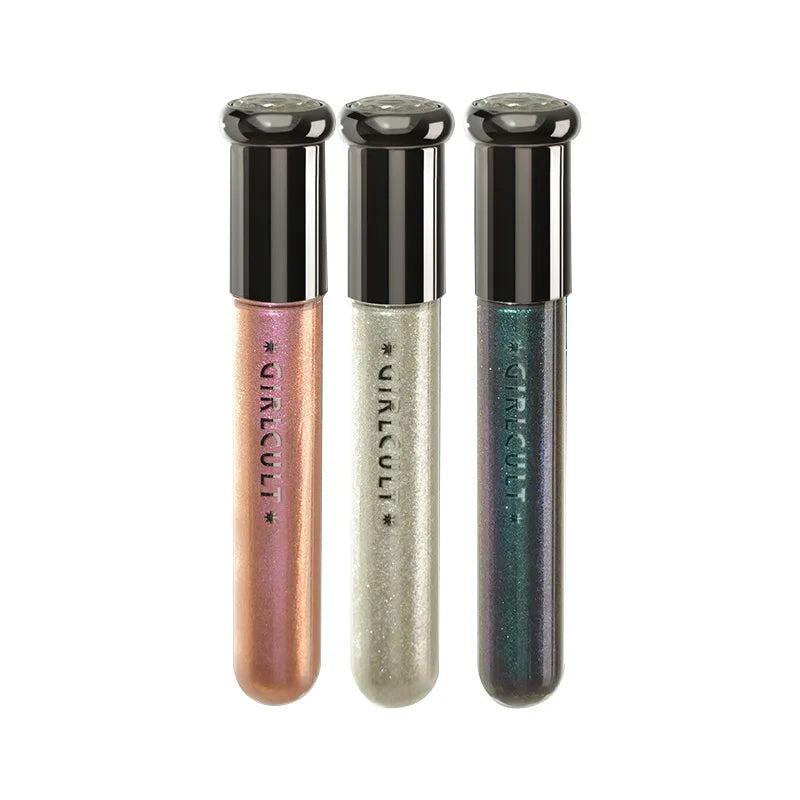 Girlcult Liquid Eyeshadow Chameleon Fine shimmer Sparkle Highlight Monochrome Eye Shadow Longlasting