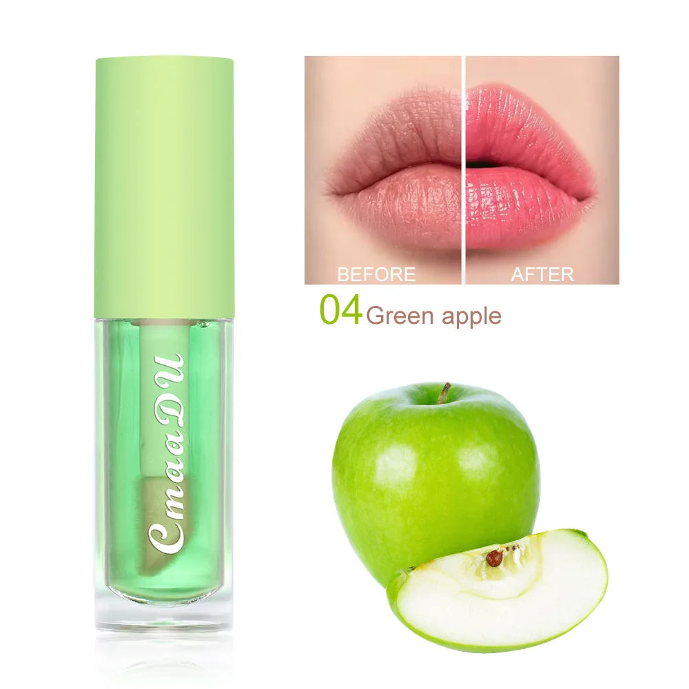1 Pcs Hydrating Berry-Infused Lip Gloss - Moisturizing, Long-Lasting Nourishing Lip Oil for All Skin Types, Waterproof Lip Gloss