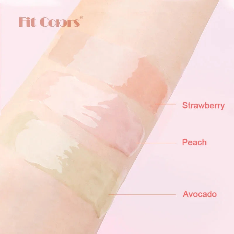 Hydrating Fruit Lip Oil With Hyaluronic Acid Fades Lip Lines Transparent Water Gloss Glaze Lasting Mirror Effect