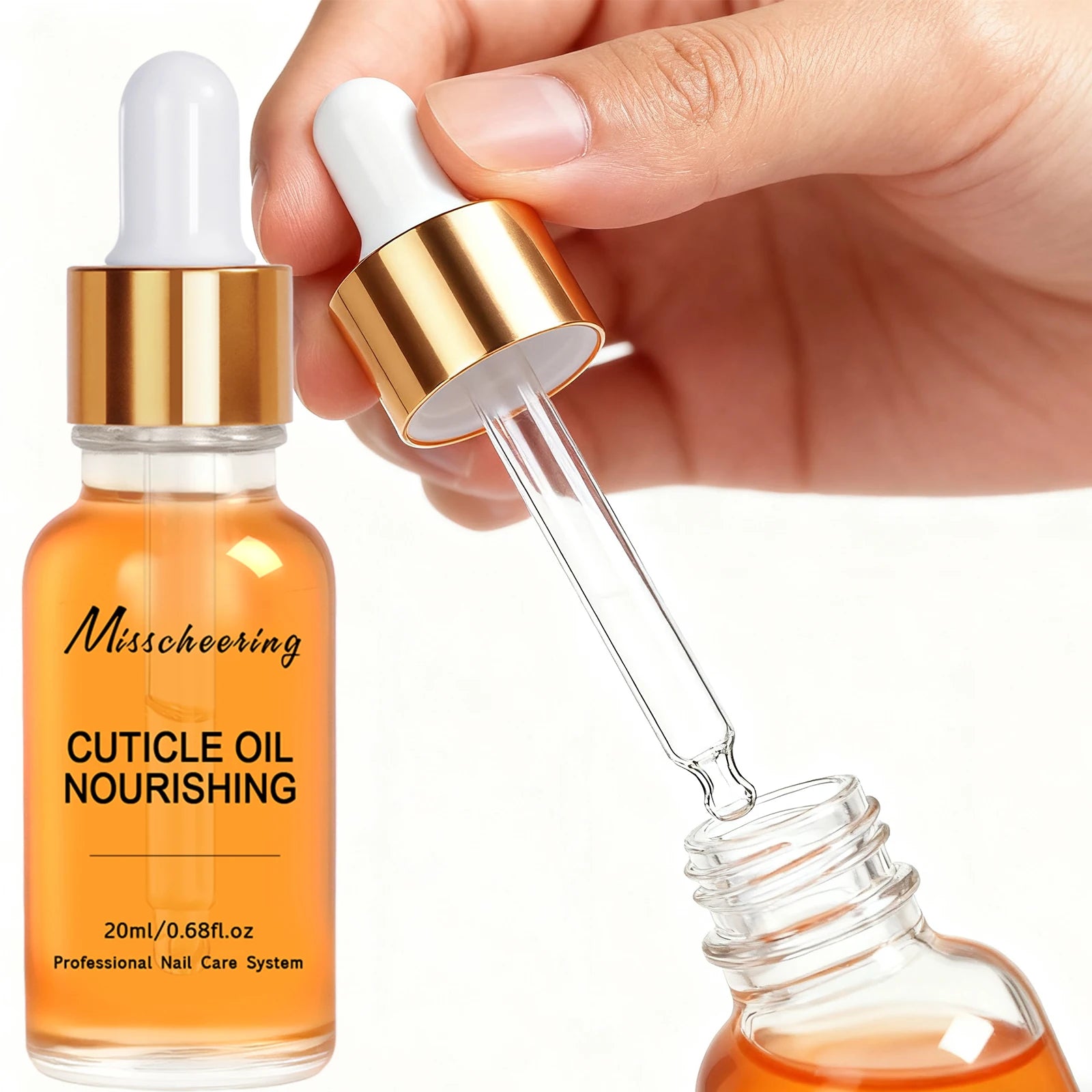 20ml Cuticle Nutrient Oil Nourish Restore Damaged Nails Vitamin Nail Care Oil Soften Moisturizes Strength