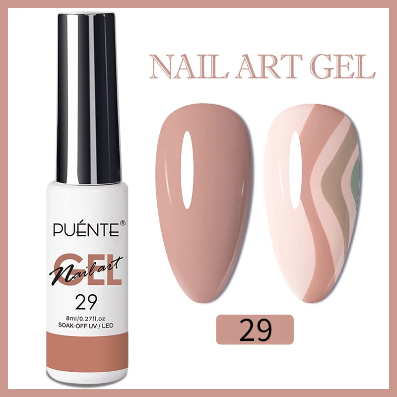 8ML Christmas Sparkling Reflective Diamond Glitter Liner Gel Nail Polish Soak Off UV Semi-Permanent Nail Art Varnish Manicure