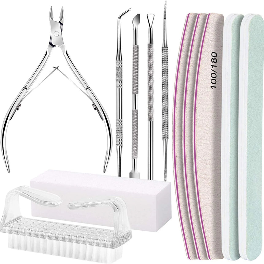 Nail Kit Set Acrylic Powder Monomer Acrylic Liquid For Nail Extension Professional Gel Manicure Set False Nails Art Tools Set *&