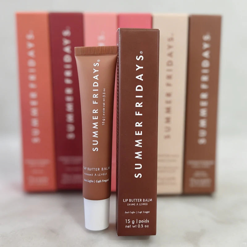 Latest Summer Friday's Jet Lag Mask Lip Balm Toasted Marshmallow Pink Sugar Vanilla Beige Birthday Cake Moisturizer Lip Gloss
