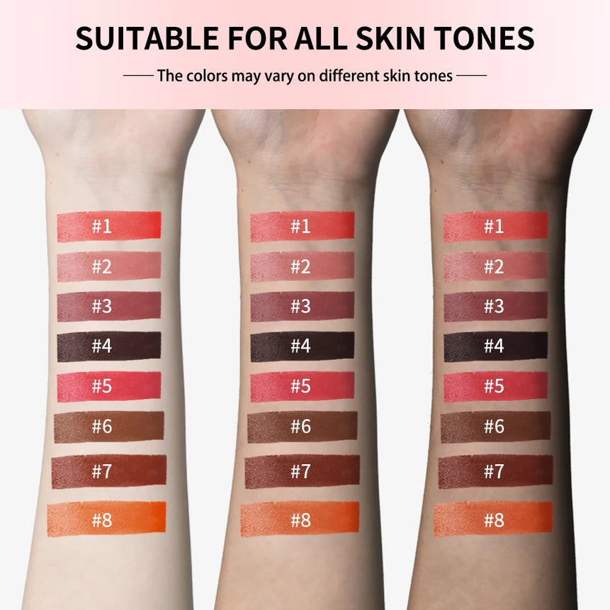 Waterproof Case Cream Highlighter Palette Blush Vivid Color Case Brow Mud Tone Long-Lasting Multiple Uses Makeup Cosmetics