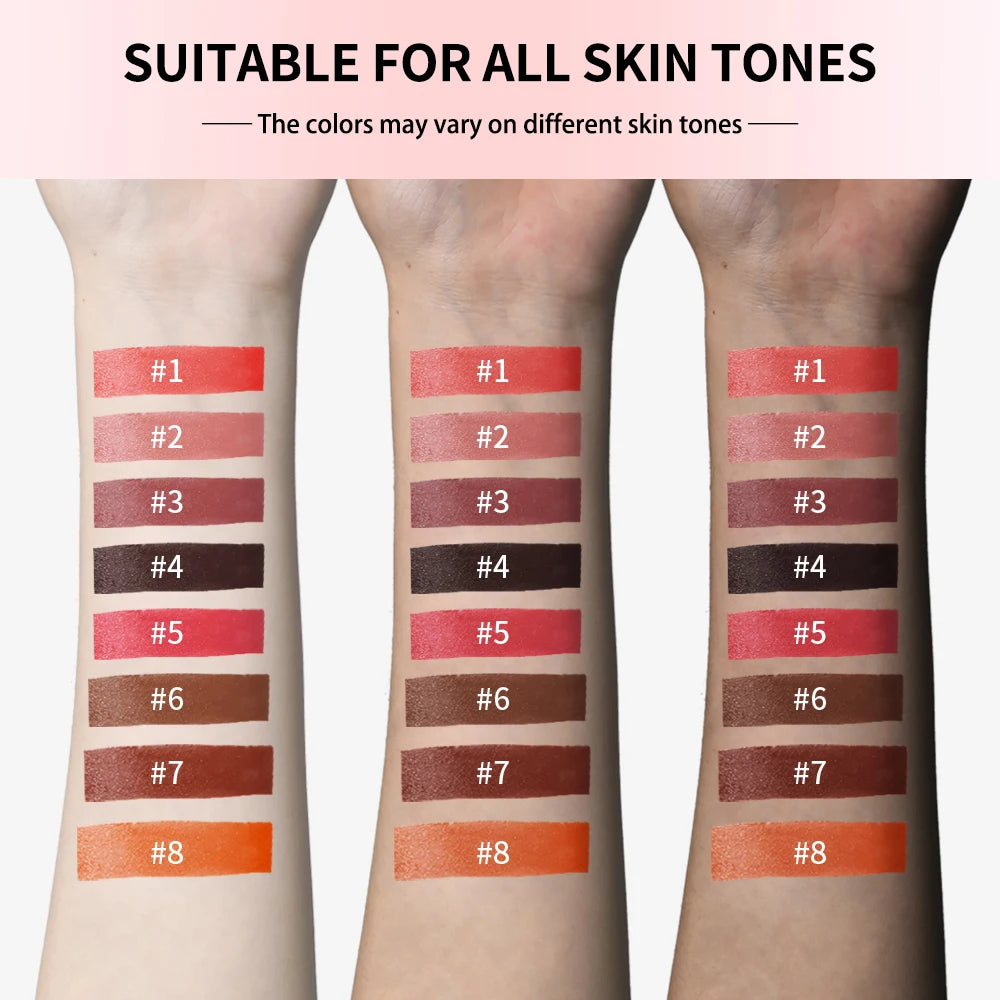Waterproof Case Cream Highlighter Palette Blush Vivid Color Case Brow Mud Tone Long-Lasting Multiple Uses Makeup Cosmetics