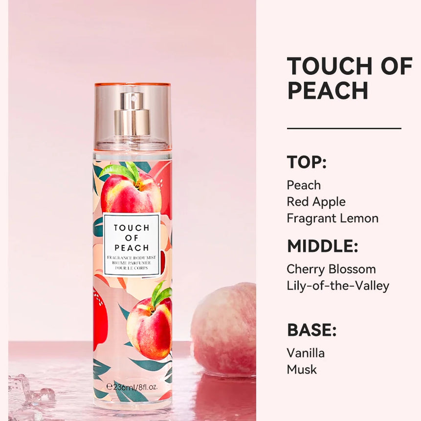 8 Fl.oz/236ml Hair & Body Mist for Women, Floral Fragrance Mist, Fresh Body Spray, Long-Lasting Perfume, Perfect for Daily Use