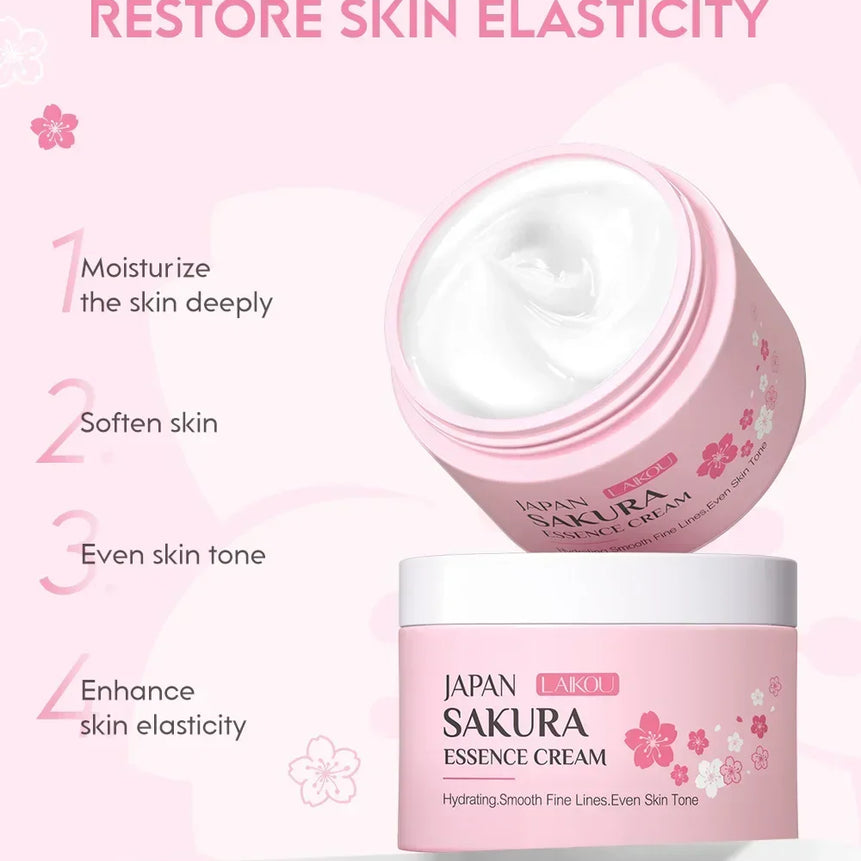 LAIKOU Sakura Hydrating cream  Moisturizer Whitening Nourishing Oil Control  Moisturizing & Repairing Deep Hydration Lock Gentle